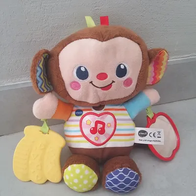 Jouet p'tit singe d'activités de 0 à 3 ans